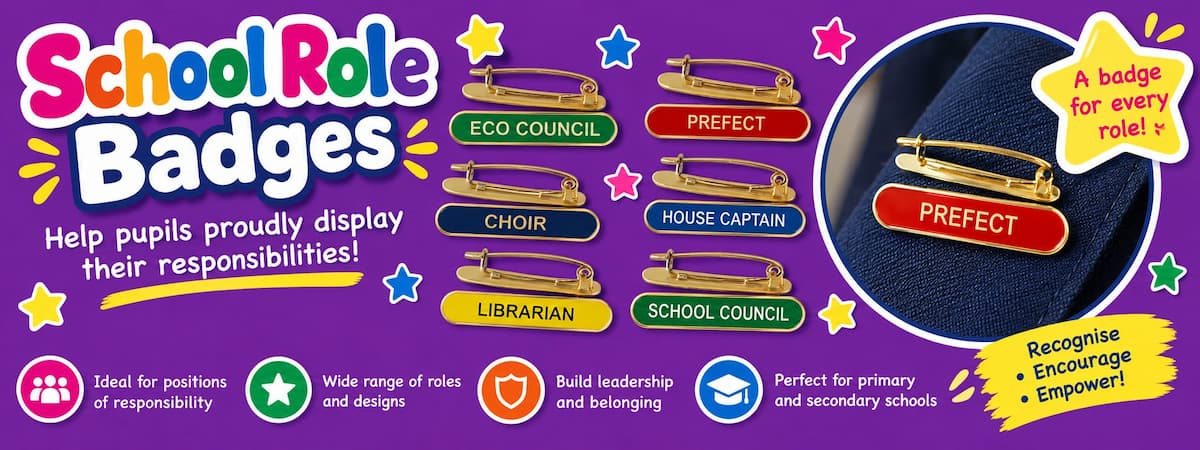 School Role Badges for Pupils