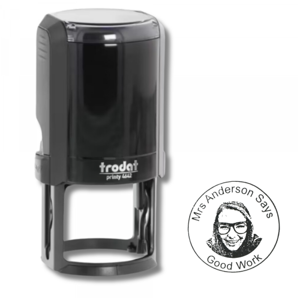 Trodat Teacher Face Stamp - 40mm